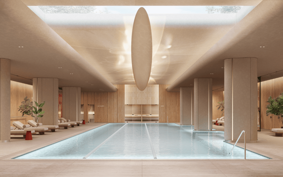 Бассейн в клубном квартале &laquo;Фрунзенская набережная&raquo;