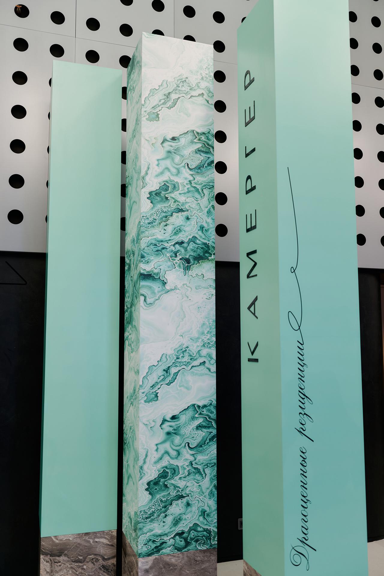 Макет ЖК «Камергер», инсталляция компании Engeo