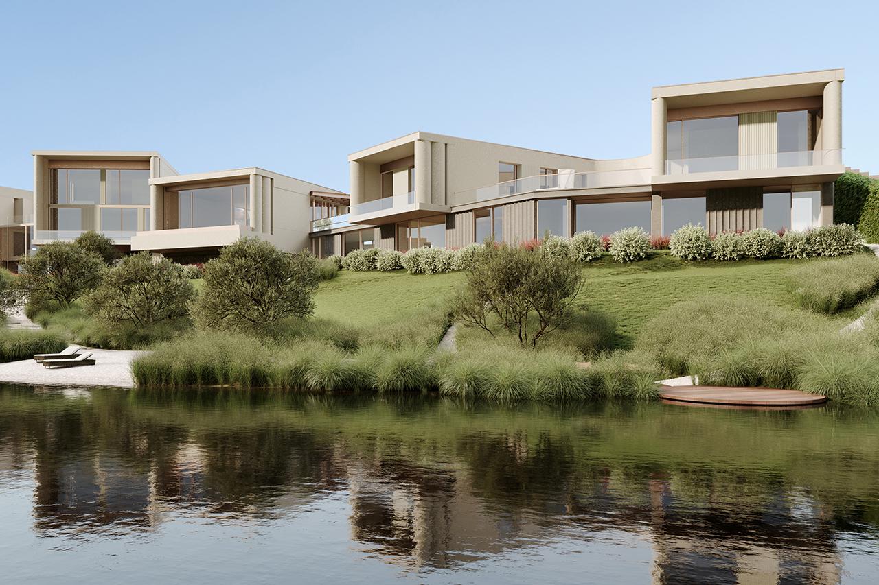 Архитектурная концепция мега-виллы в элитном поселке «Березки River Village» от «Галс-Девелопмент»