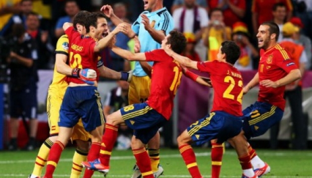 Сборная Испании вышла в финал Евро-2012