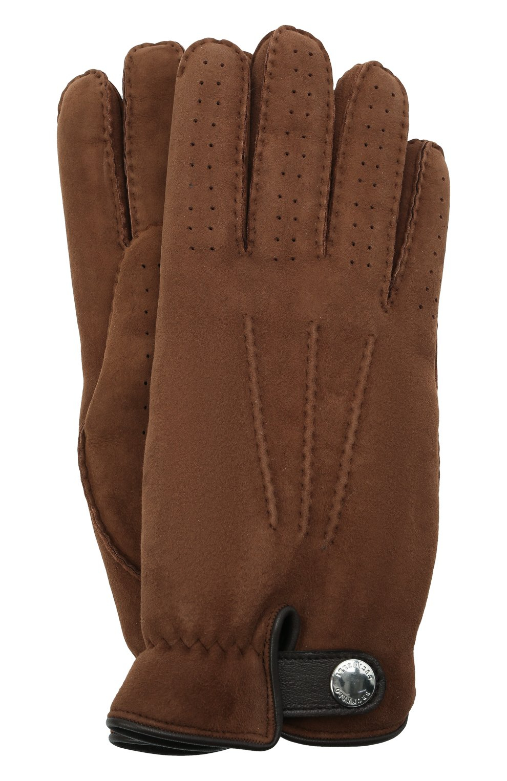 Замшевые перчатки Brunello Cucinelli, 74&nbsp;200 руб.
