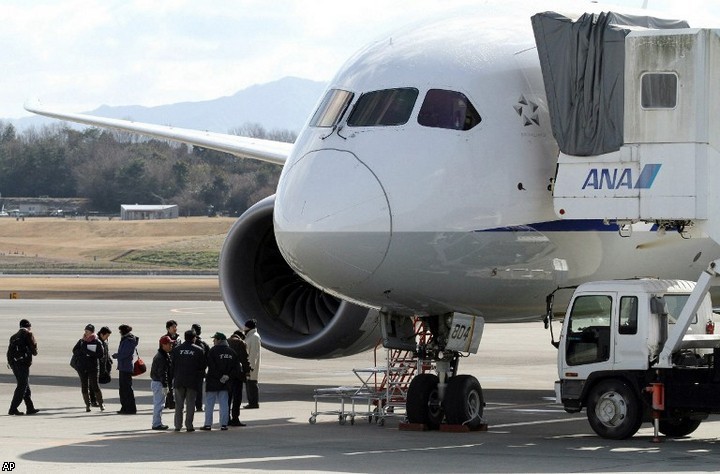 Испытания Boeing 787 Dreamliner в Японии