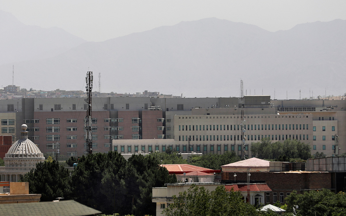 Здания посольства США в Кабуле, Афганистан