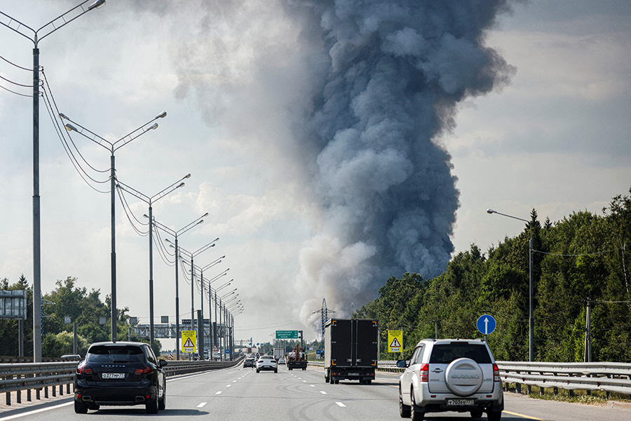 После новости о пожаре акции Ozon на торгах Московской биржи снижались на 3,82%
