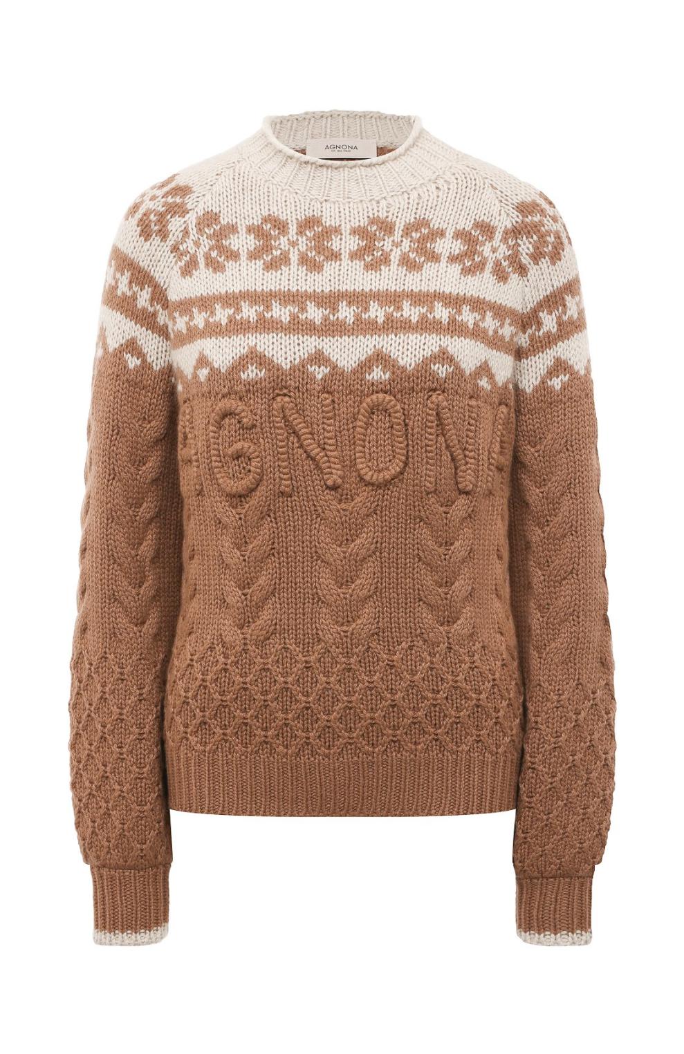 Кашемировый свитер, Agnona, 258 500 руб.