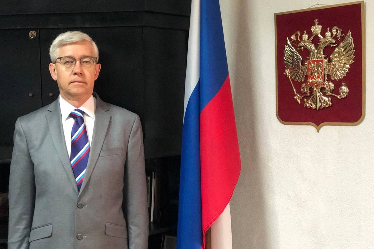 Андрей Громов в статусе Генерального консула Российской Федерации в г. Руса (Болгария)