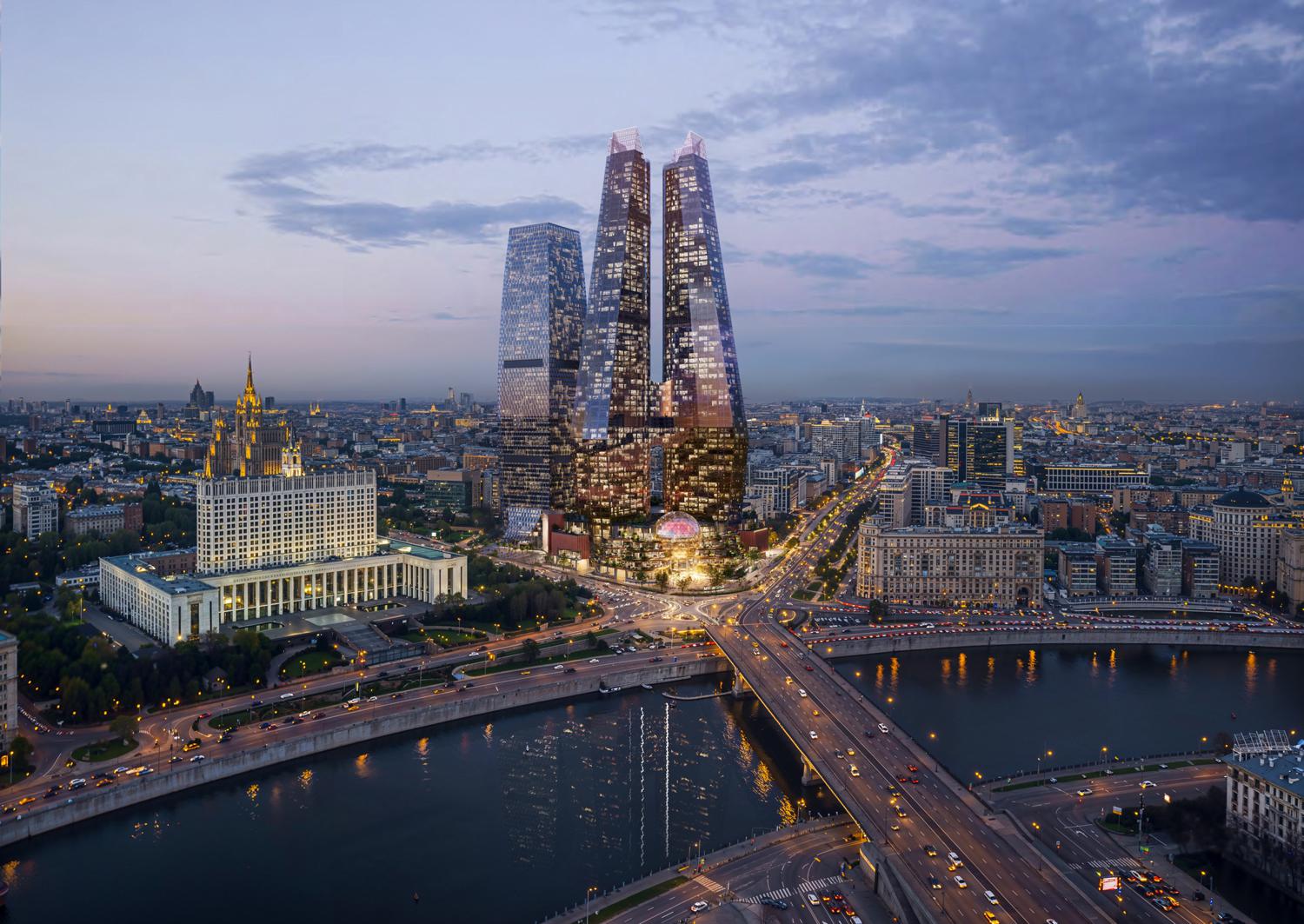 Один из вариантов концепции редевелопмента СЭВ