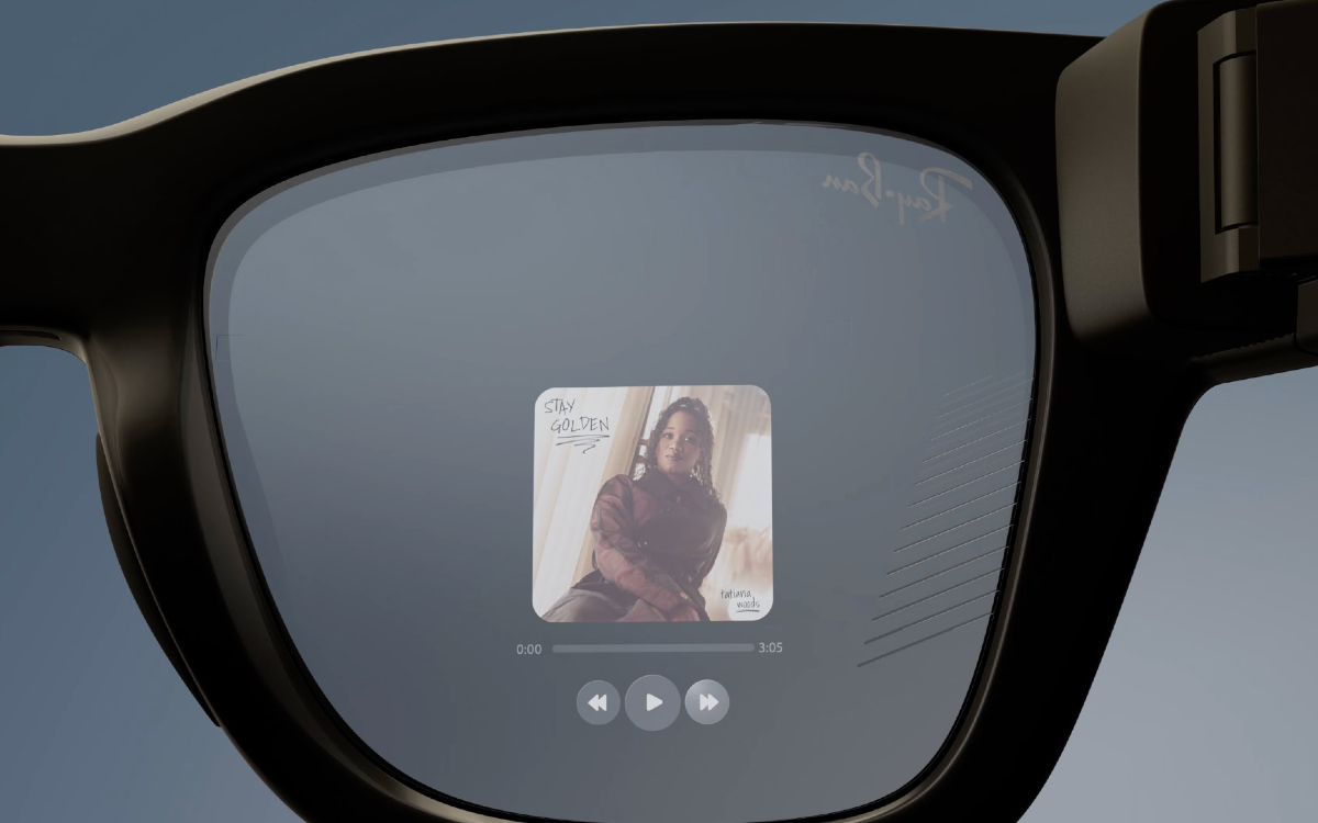 Очки Meta Ray-Ban Display, концепцию которых во многом будет напоминать новый гаджет от Apple