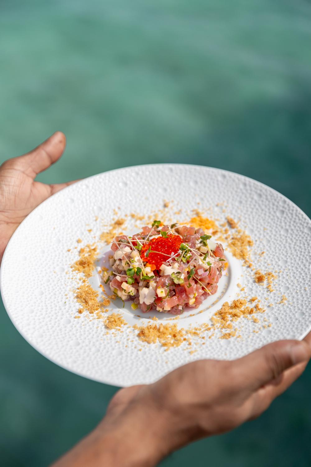 Блюдо ресторана Azure