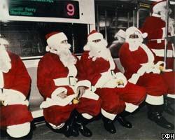 Санта Клаусы установили мировой рекорд