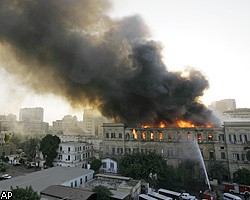 Пожар в здании парламента Египта: 16 человек пострадали
