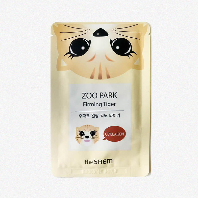 Укрепляющая маска с коллагеном &laquo;Zoo Park Firming Tiger&raquo;, The Seam