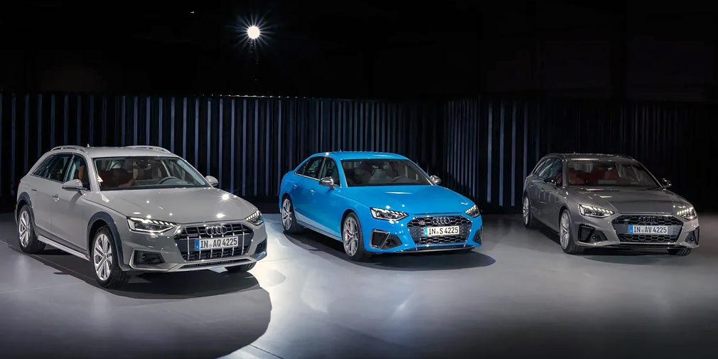 Audi представила обновленные седан и универсал A4