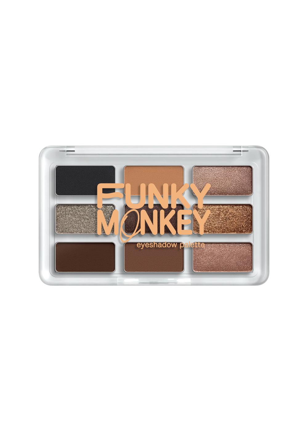 Палетка теней Eyeshadow palette, оттенок 01 &laquo;Кофейный&raquo;, Funkey Monkey, 799 руб. (ibeauty.ru)