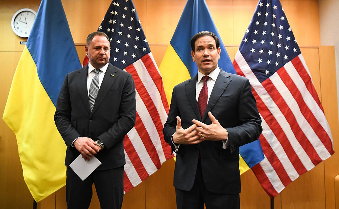 Андрей Ермак и Марко Рубио