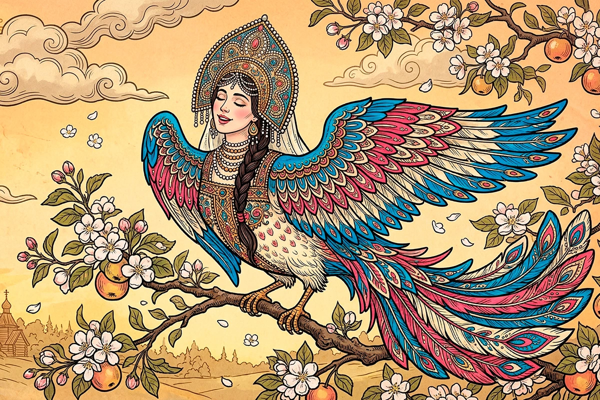 Пение Алконоста обладает особой силой, способной влиять на душевное состояние человека