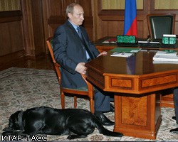 Путин похвастался перед Бушем размерами своей собаки