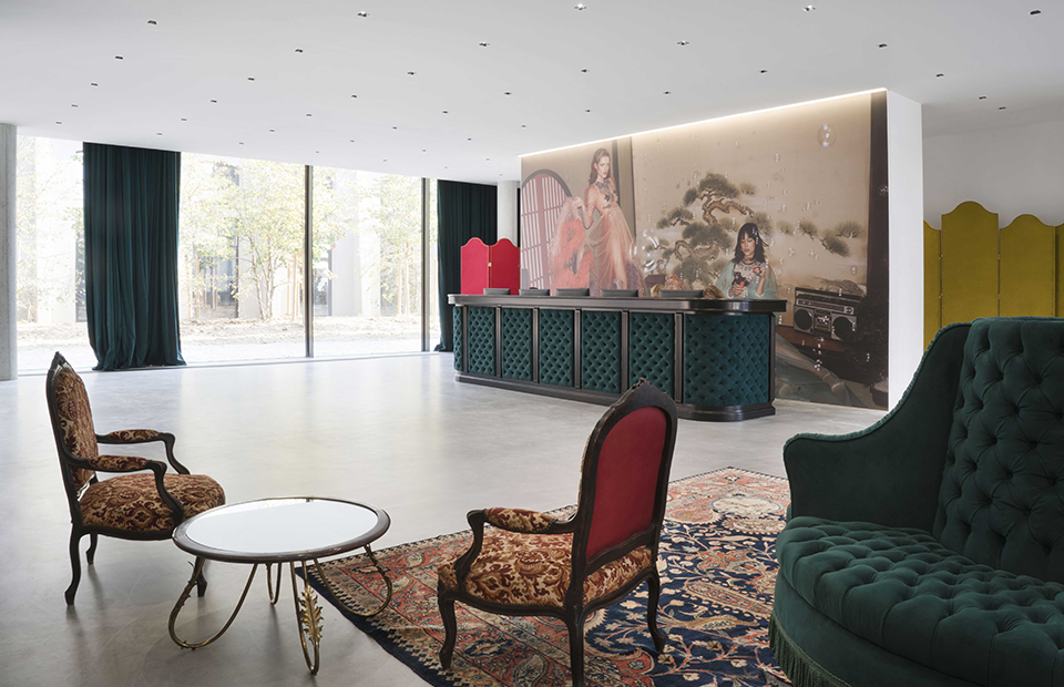 Офисное пространство Gucci Hub в Милане