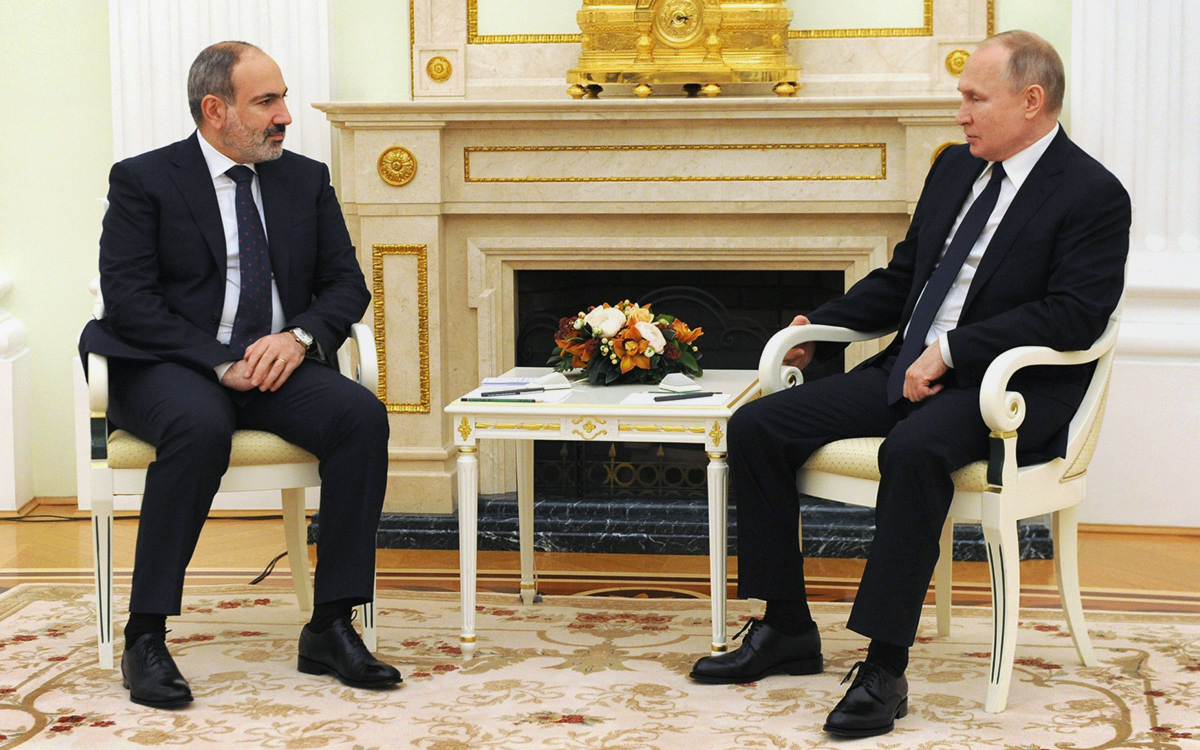 Путин и Пашинян в Москве обсудят соглашения по Нагорному Карабаху