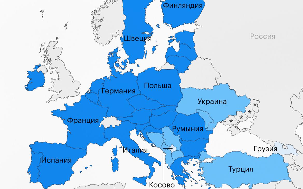 Как может расшириться Евросоюз. Карта
