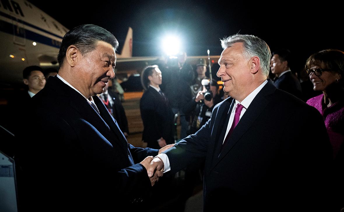 Си Цзиньпин и Виктор Орбан