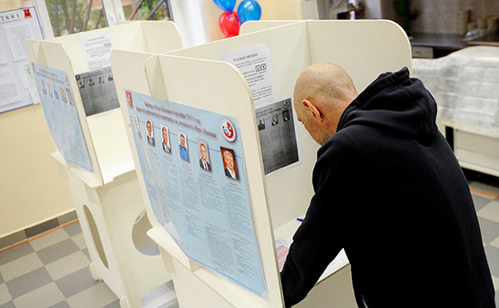 Во время муниципальных выборов в&nbsp;Москве. 2013 год


