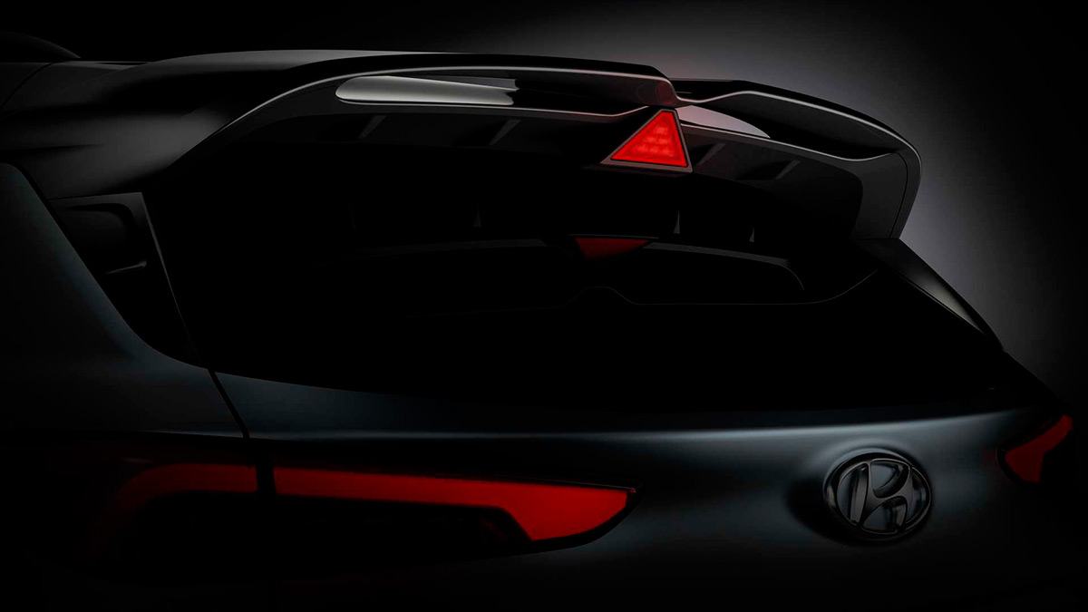 Hyundai рассекретил дизайн спортивной версии кроссовера Kona