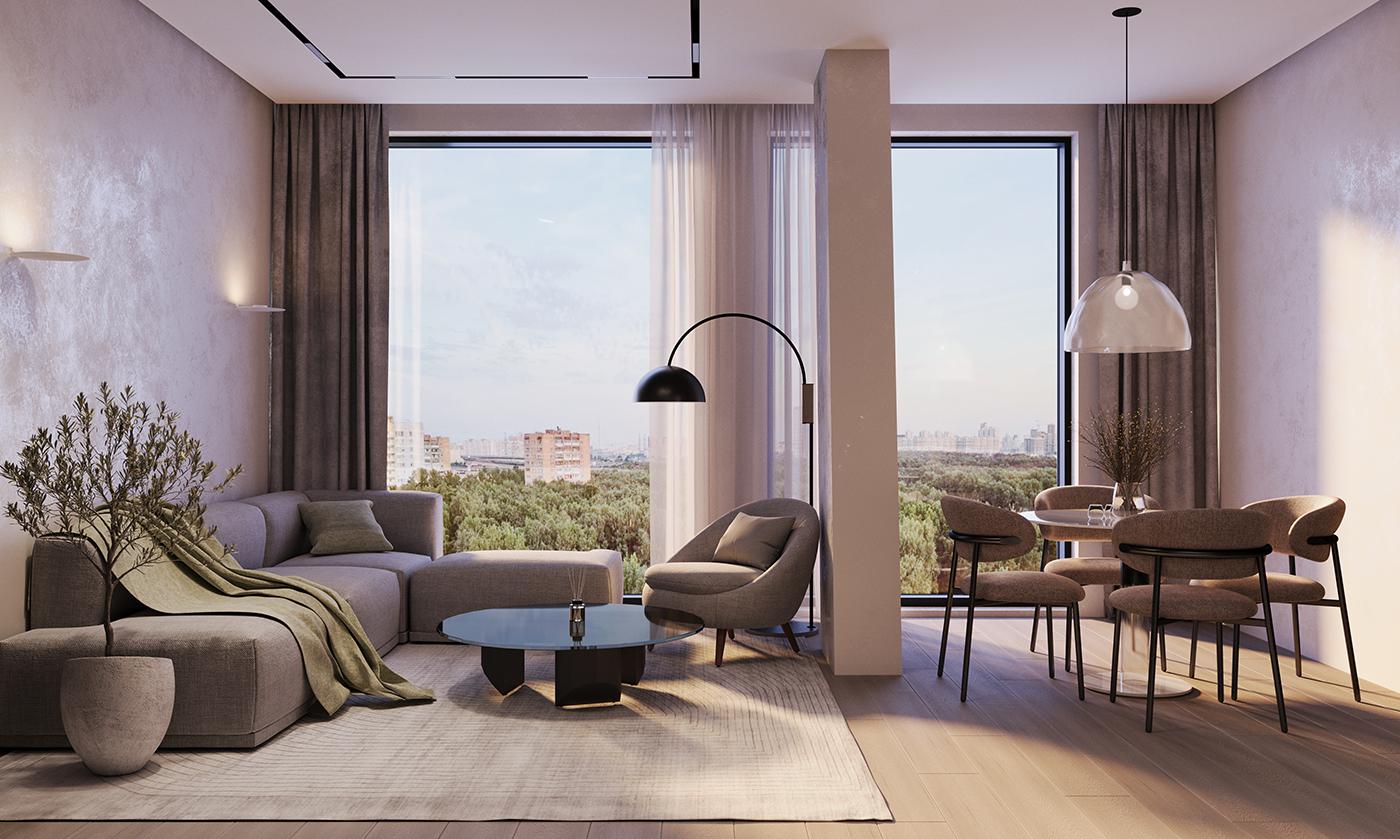 Апартаменты в комплексе бизнес-класса &laquo;Эмоушн&raquo;