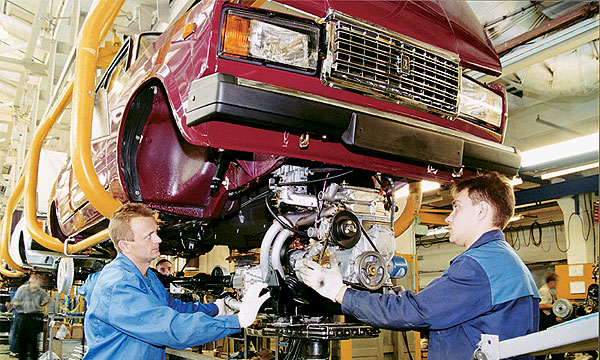 Производство машин в РФ за 8 месяцев 2006 г. увеличилось на 9,3%