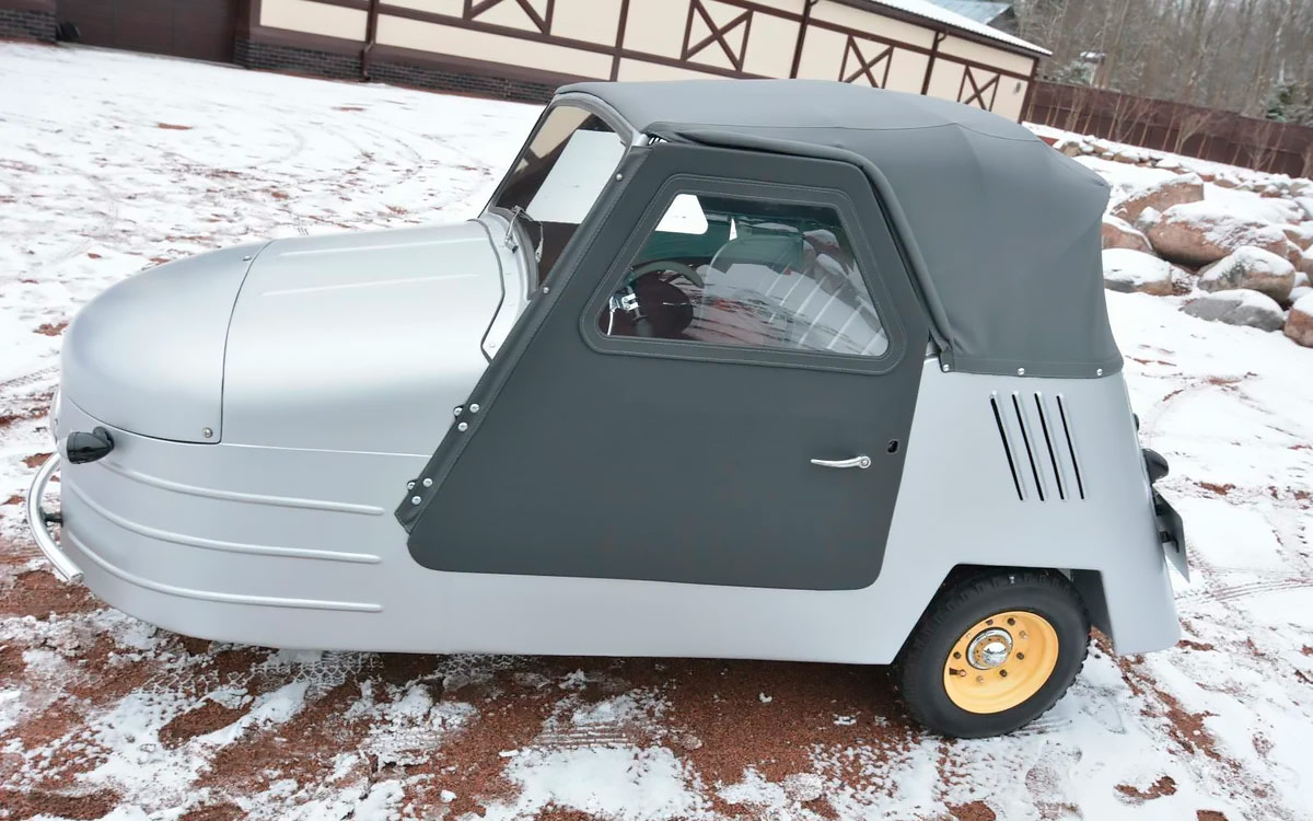 Советскую трехколесную машину 1957 года выставили на продажу за <span class=