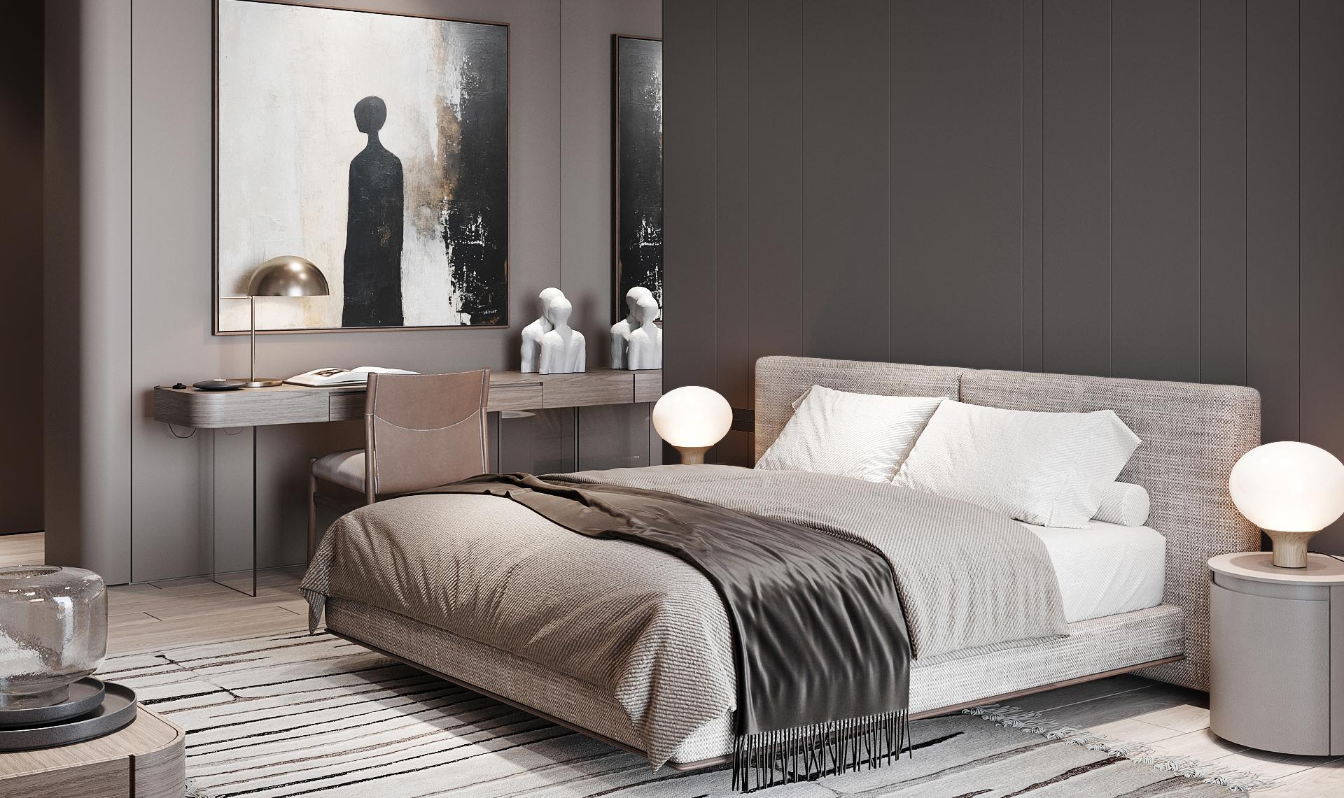 Клубный квартал премиум-класса &laquo;Крылатская 33&raquo;. Вариант дизайна квартиры