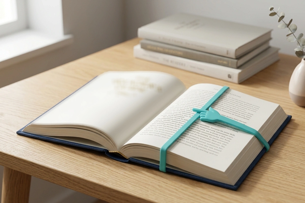 Удобна для многостраничных и толстых книг