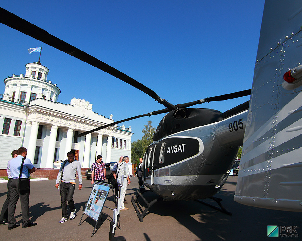 КВЗ обещал представить на 100% отечественный вертолет «Ансат»