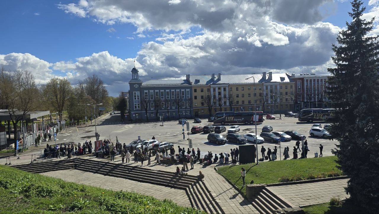 Погранпереход &laquo;Нарва&nbsp;&mdash; Ивангород&raquo; 3 мая 2025 года