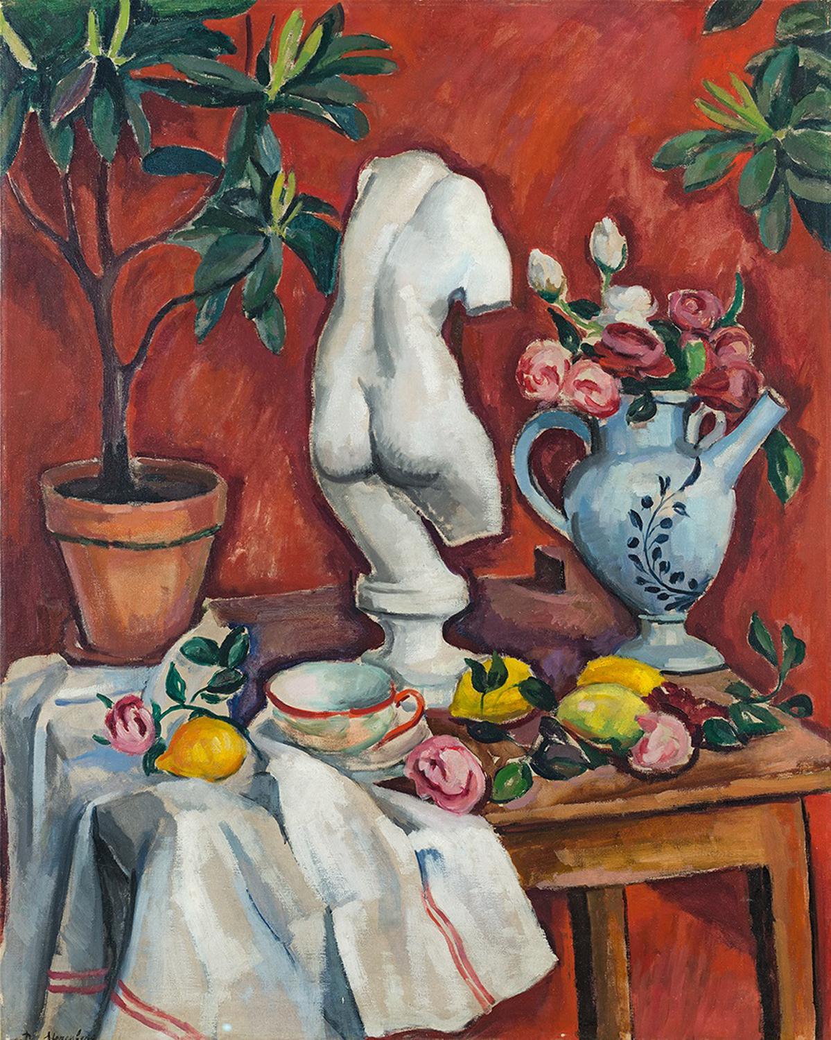 Давид Штеренберг. Натюрморт. Конец 1900-х — начало 1910-х. Частное собрание, Москва