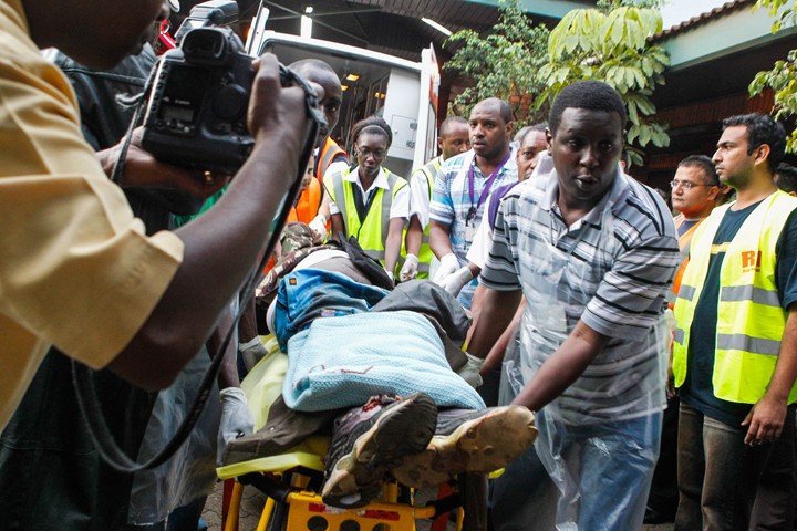 Кровавая бойня в торговом центре в столице Кении