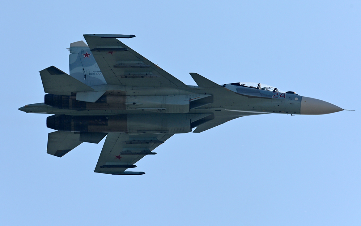 Причиной крушения Су-27 в Крыму в марте стал взрыв двигателя