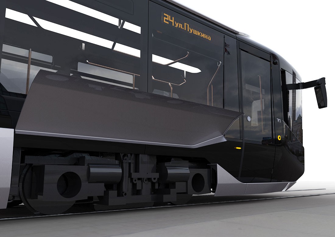 «Уралвагонзавод» представил серийную версию трамвая R1