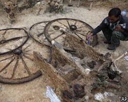 Болгарские археологи нашли древнюю фракийскую колесницу