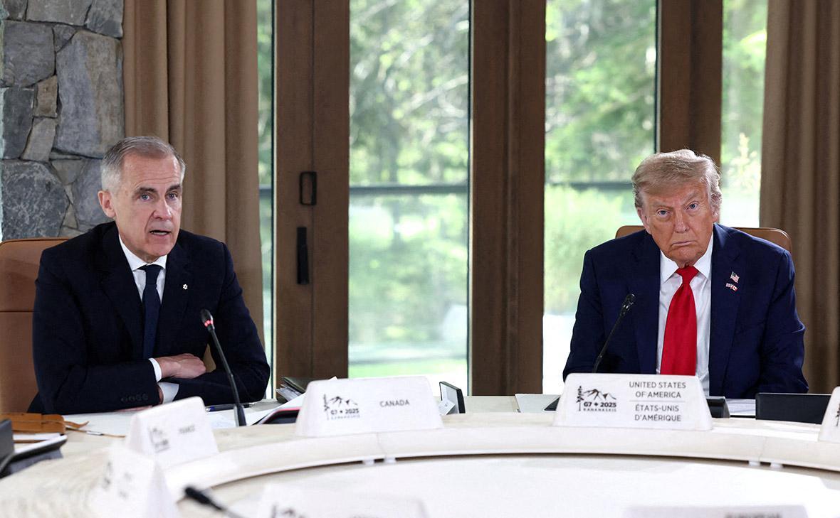 Марк Карни и Дональд Трамп