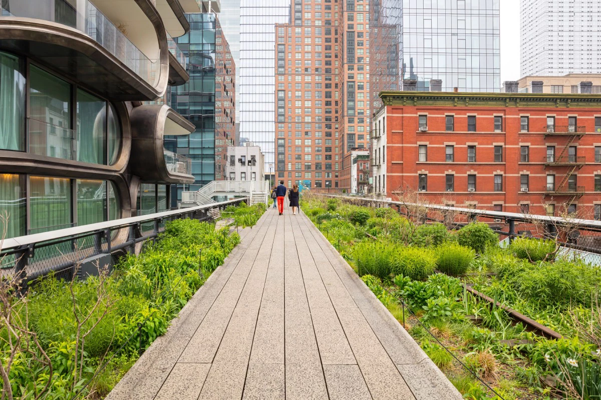 Парк High Line в Нью-Йорке