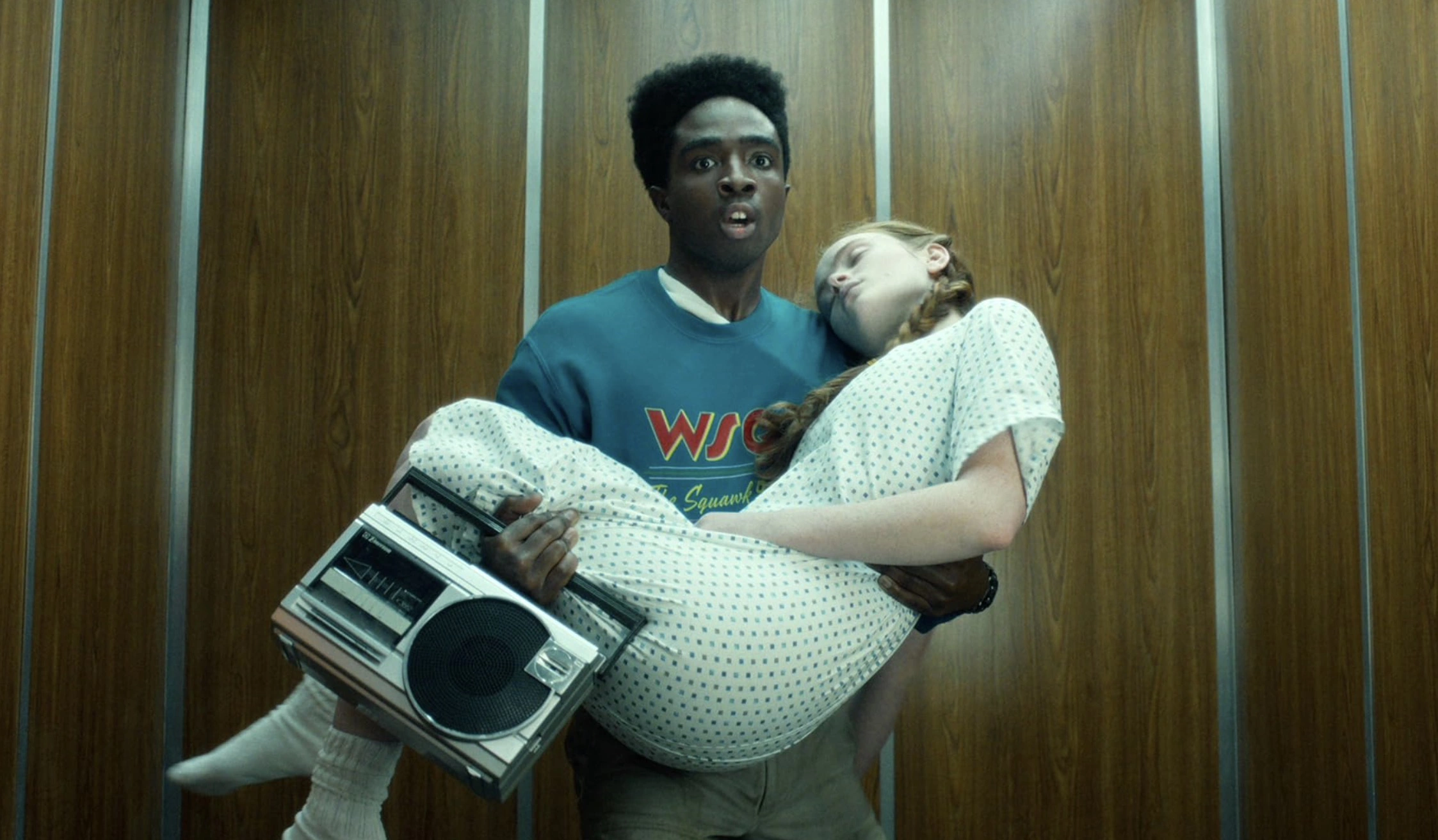 Кадр из пятого сезона сериала «Очень странные дела»