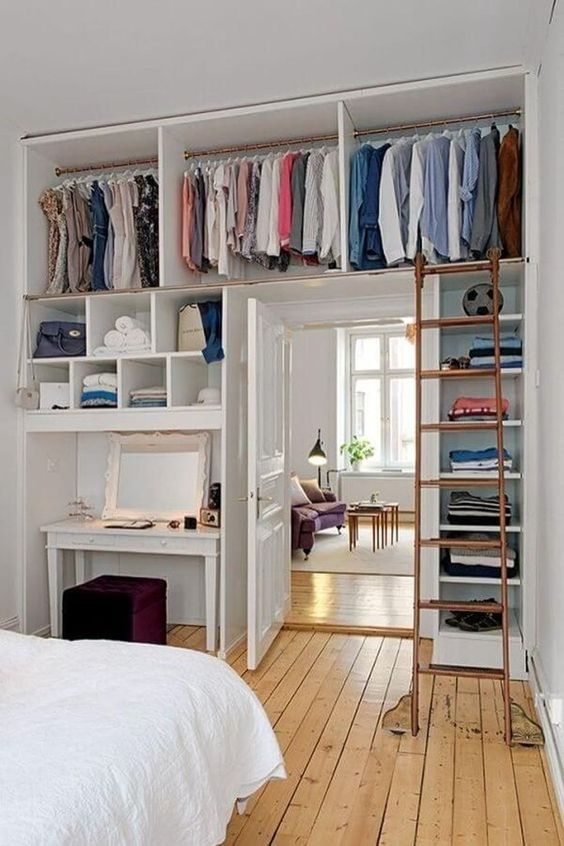 Как выбрать место для гардеробной комнаты?