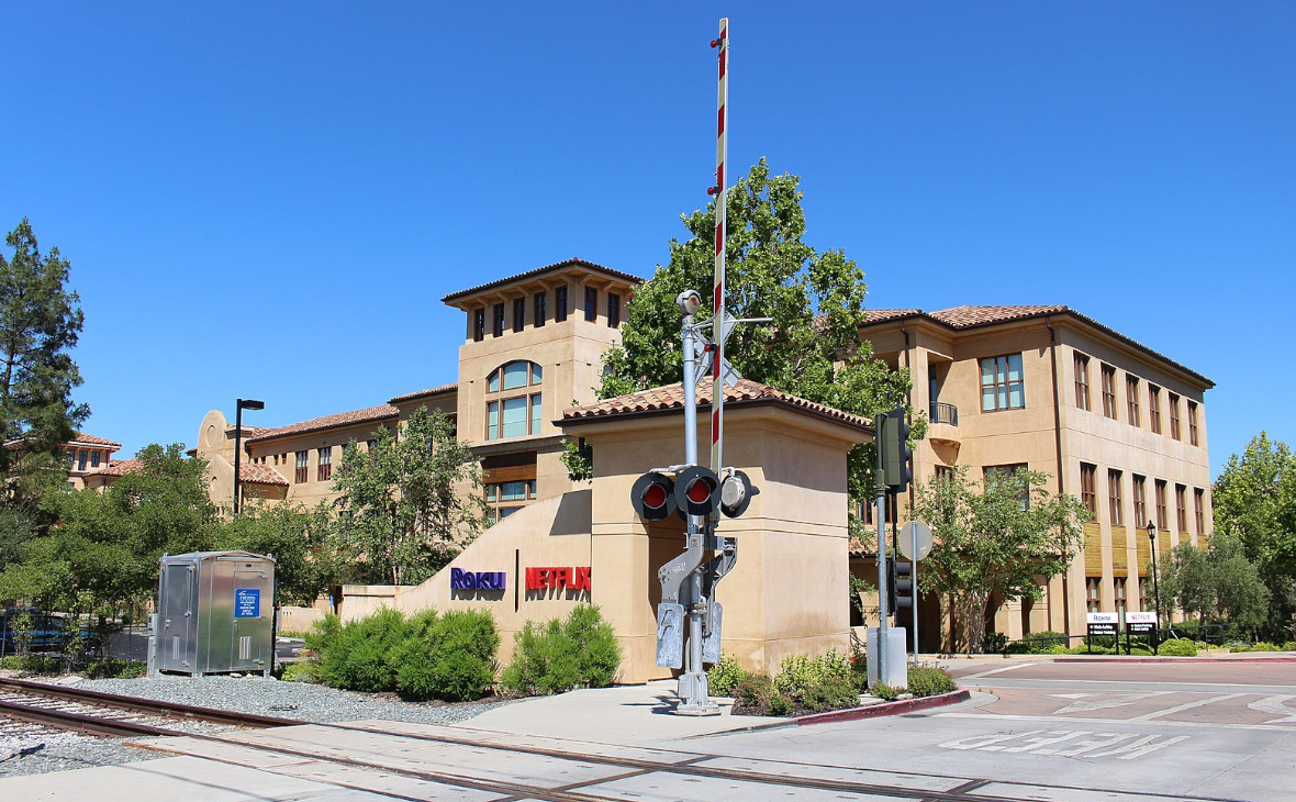 Первая штаб-квартира Netflix в Лос-Гатосе,&nbsp;Калифорния, США