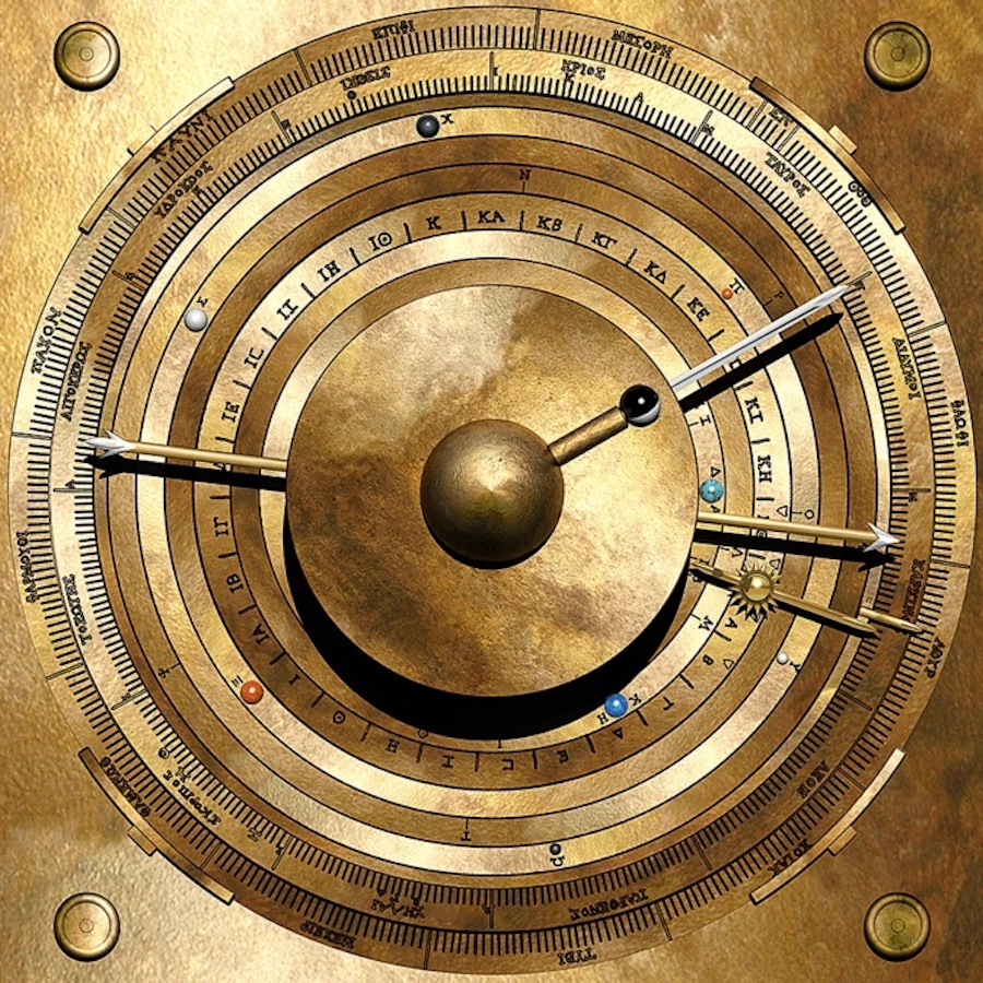 Компьютерная модель главного циферблата