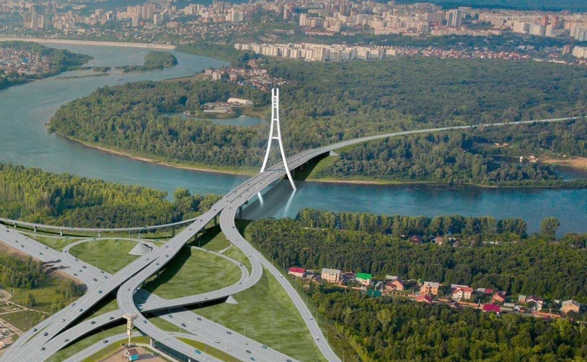 Проект нового моста через Белую&nbsp;