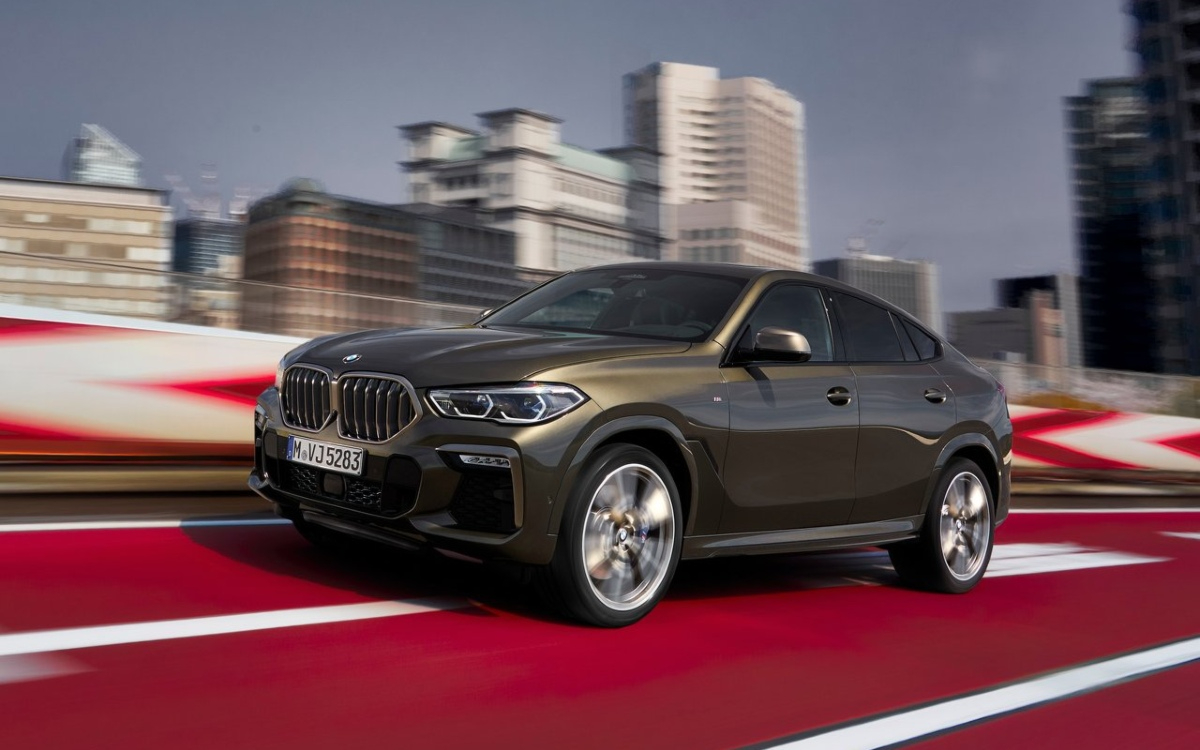 BMW отправит на сервис в России новые X6 для замены спойлера