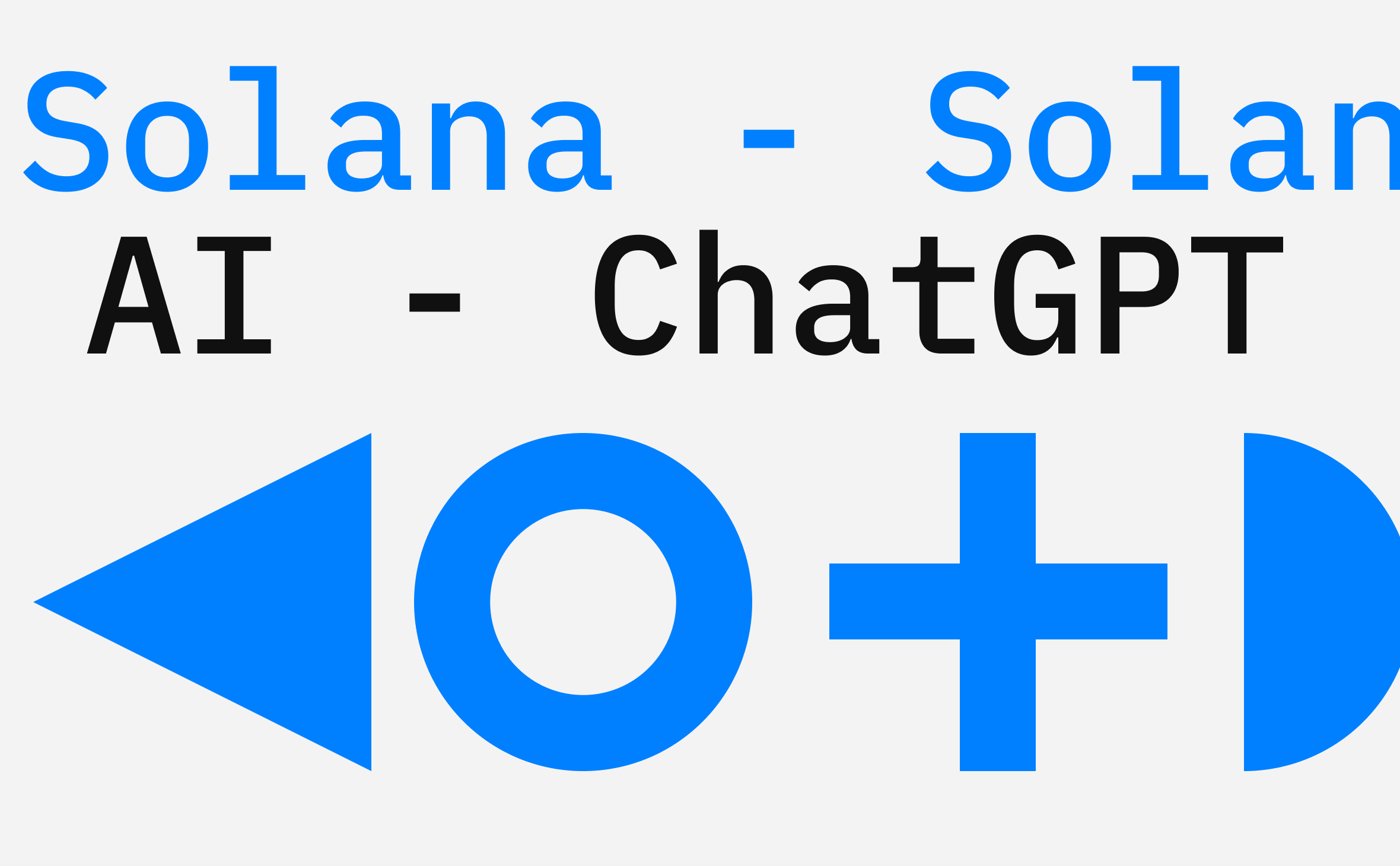Блокчейн Solana интегрировал ChatGPT