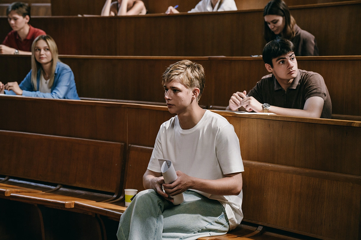 Фото со съемок сериала «Тайный город»