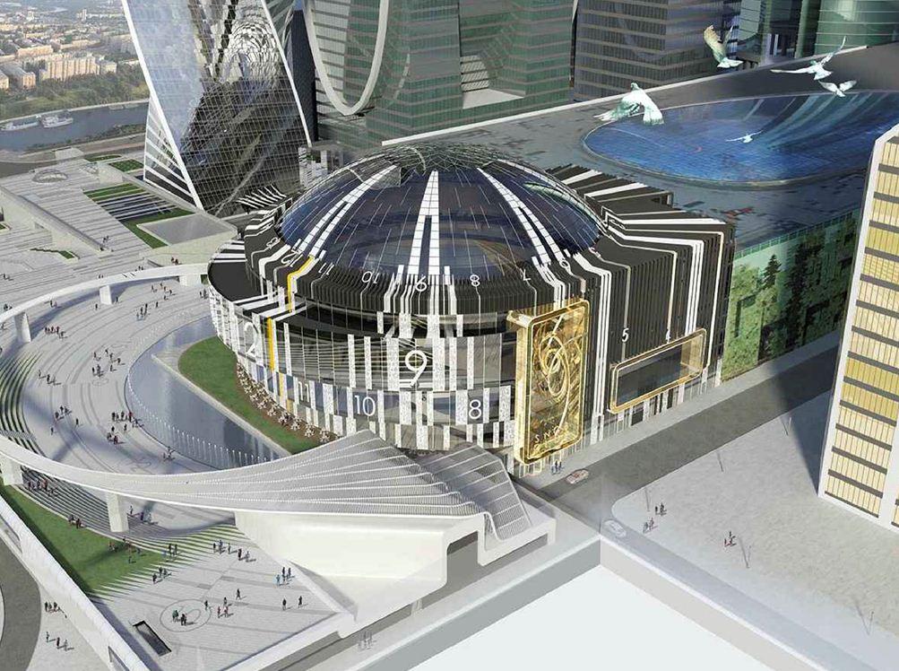 Новый концертный зал с&nbsp;раздвигающимся стеклянным куполом
